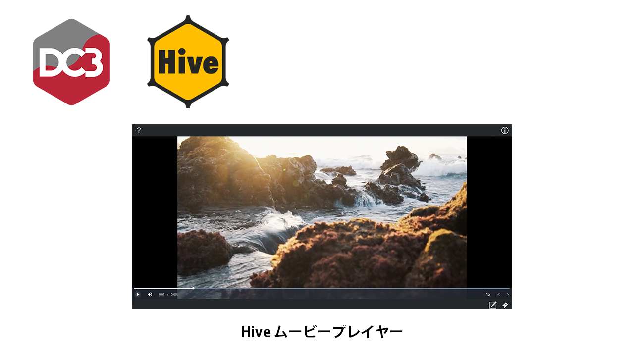 DC3プレイヤー「Hiveムービープレイヤー」をリリース